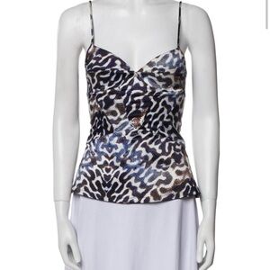 Just Cavalli-camisole blouse size 40 never worn- us-small